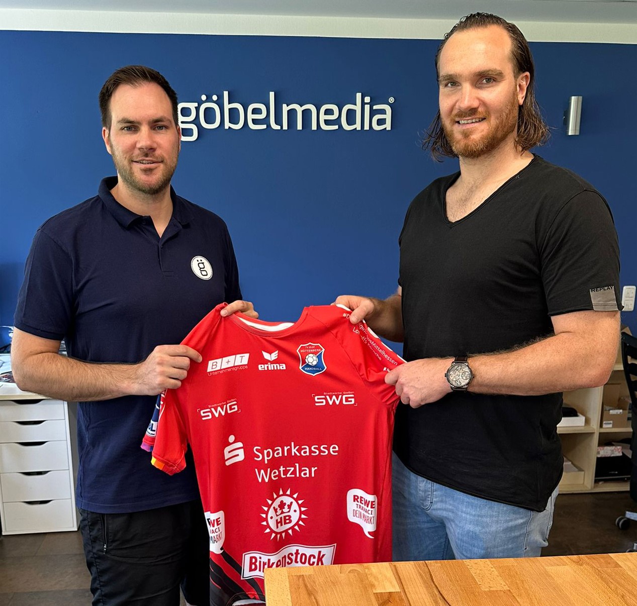 göbelmedia auch in dieser Spielzeit offizieller Medienpartner des TV Hüttenberg